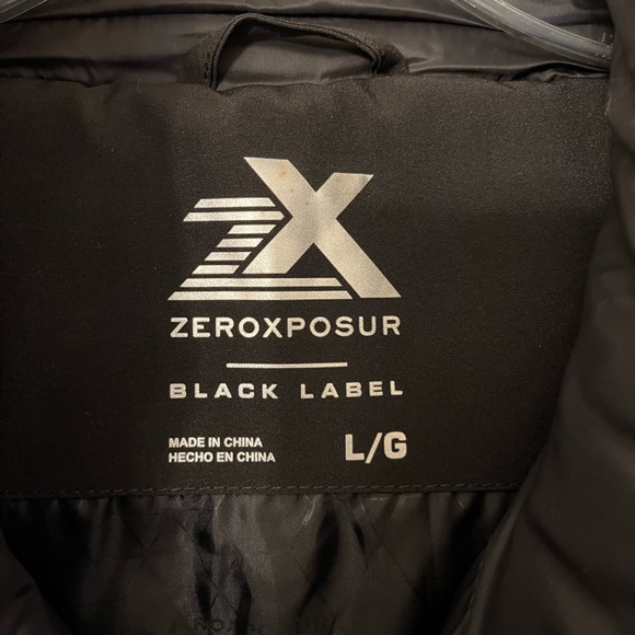 ZEROXPOSUR Black label layered coat. Perfect for winter π₯Ά βοΈ like new. π€ - Picture 13 of 13